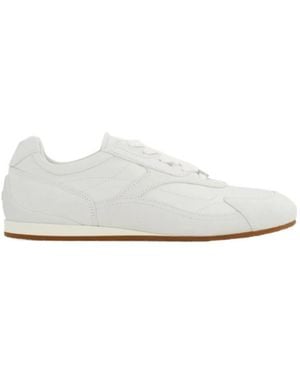 Ferragamo Low Top Sneaker - White