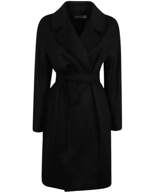 Weekend by Maxmara Long-Sleeved Coat - Black