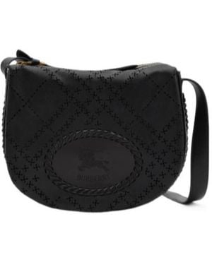 Burberry Tavistock Crossbody Bag - Black