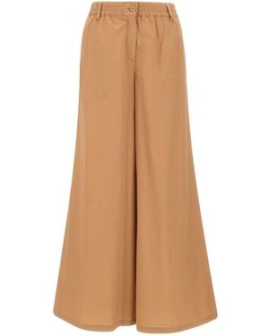 Kaos Wide-Leg Casual Pants - Natural