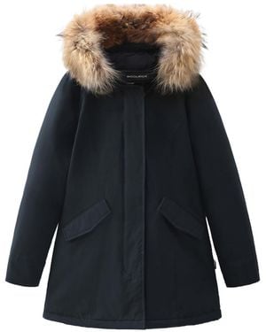 Woolrich Arctic Fur-Trimmed Hooded Parka - Black