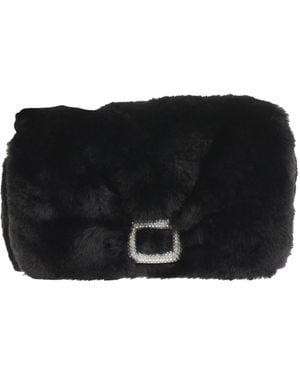 Roger Vivier Viv' Choc Phone Holder - Black