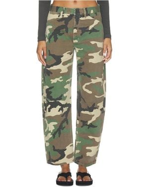 Nili Lotan Tribeca Pant - Green