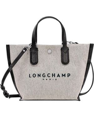 Longchamp Essential Xs Logo Shoulder Bag - White