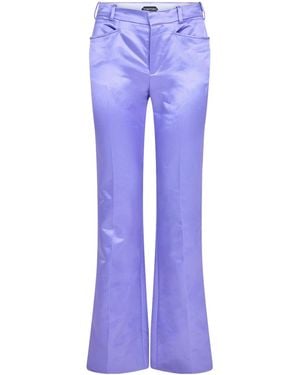 Tom Ford Flared Pants - Purple