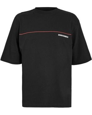 DSquared² Oversized T-Shirt - Black