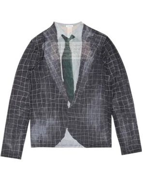 Acne Studios Long-Sleeved T-Shirt - Gray