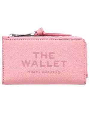 Marc Jacobs The Leather Slim Wallet - Pink