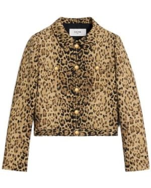 Celine Trucker Jacket - Natural