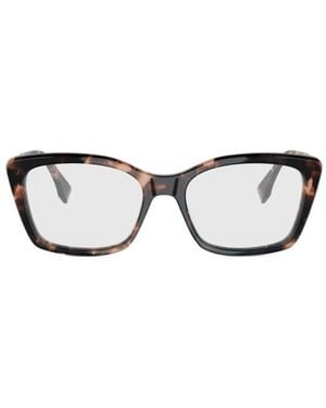Fendi Eyewear Rectangular Frame Glasses - White