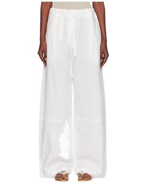 Paris Georgia Basics Uma Drawstring Trousers - White