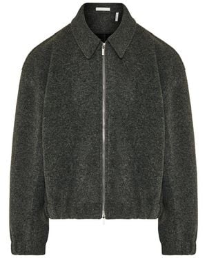 Helmut Lang Shell Bomber - Green