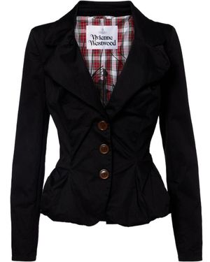 Vivienne Westwood Cotton-Blend Blazer - Black
