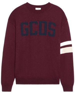 Gcds Logo Regular Jumper - Purple