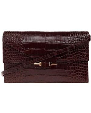Tom Ford Flap Shoulder Bag - Purple
