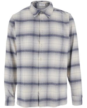 Won Hundred Check Shirt - Gray