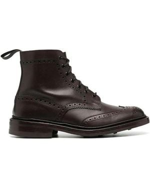 Tricker's Tricker's Lace-Up Boots - Black