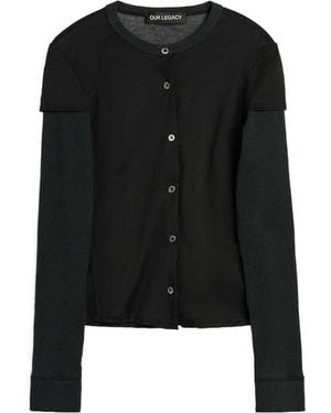 Our Legacy Knitted Long-Sleeve T-Shirt - Black