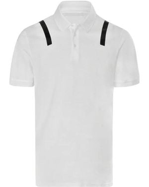 Neil Barrett Logo Polo Shirt - White