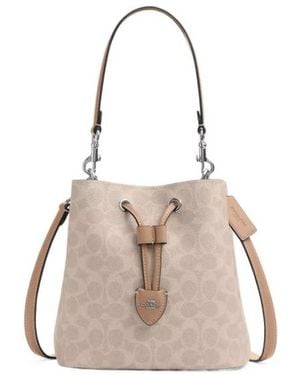 COACH Rowan Bucket Bag - Natural