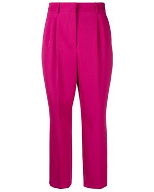 Lanvin Straight-Leg Palazzo Pants - Pink