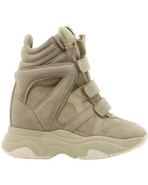 Isabel Marant Logo Casual Sneakers - Natural