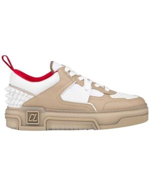 Christian Louboutin Astroloubi Lace-Up Trainers - Pink