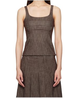 Paloma Wool Sleeveless Vest - Brown