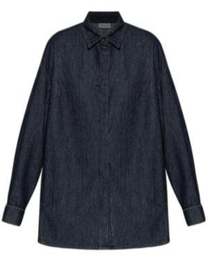 Dries Van Noten Long Sleeve Shirt - Blue