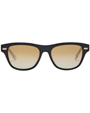 Brunello Cucinelli Iconic Meridian Acetate Sunglasses - Metallic