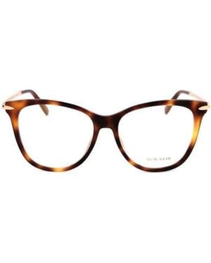 Elie Saab Cat-Eye Frame Glasses - White
