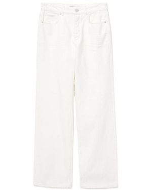 AllSaints Brooklyn Wide-Leg Jeans - White