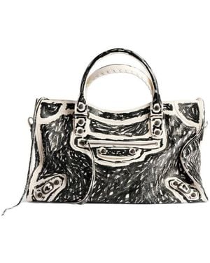 Balenciaga Le City Bag Medium Tote Bag - Black