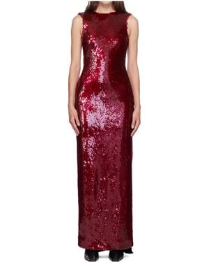 16Arlington Sequined Evening Dress - Red
