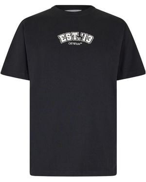 Off-White c/o Virgil Abloh Casual T-Shirt - Black