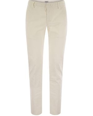 Dondup Spiritissimo Regular Chino Trousers - Natural