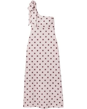 Zimmermann Polka Dot Dress - Purple