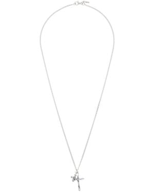 Emanuele Bicocchi Cuban Chain Necklace - White