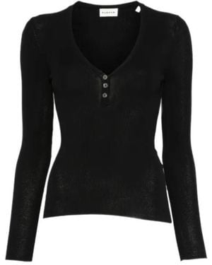 P.A.R.O.S.H. Long-Sleeved T-Shirt - Black