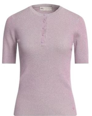 Tory Burch Short-Sleeved Knitwear - Purple