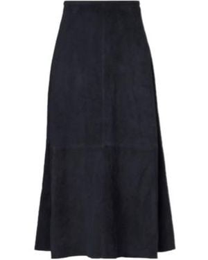 JOSEPH Helius A-Line Skirt - Blue