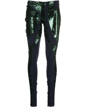 OTTOLINGER Stitched Sequined Leggings - Black