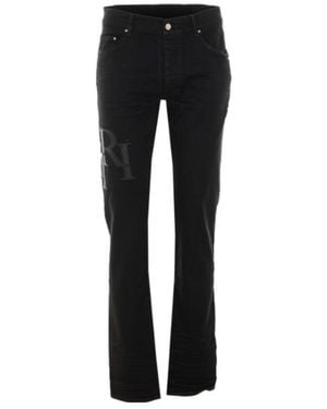 Amiri Belt-Loop Jeans - Black