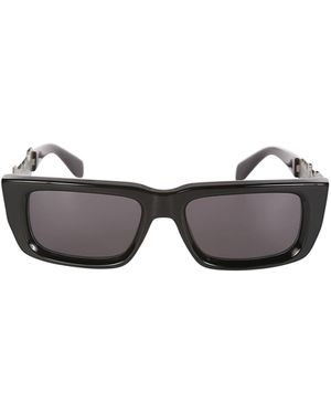 Palm Angels Eyewear Milford Rectangular Frame Sunglasses - White