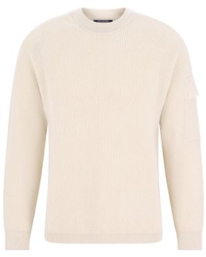 C.P. Company Crew-Neck Pullover - White
