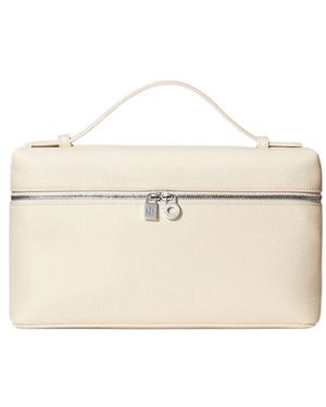 Loro Piana Extra Pocket L27 Handbag - Natural