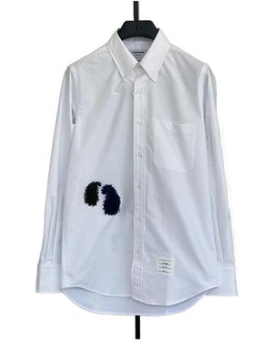 Thom Browne Long-Sleeve Shirt - Blue