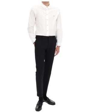 Paul Smith Cotton Tailored Trousers - Black