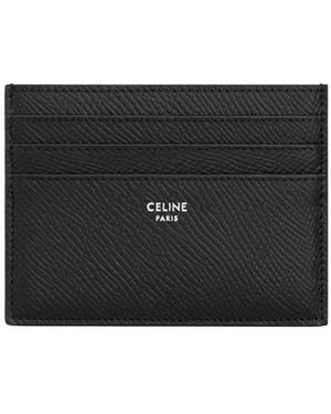 Celine Large Card Holder - Black