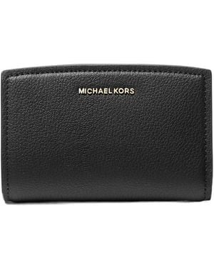 Michael Kors Textured Leather Wallet - Black